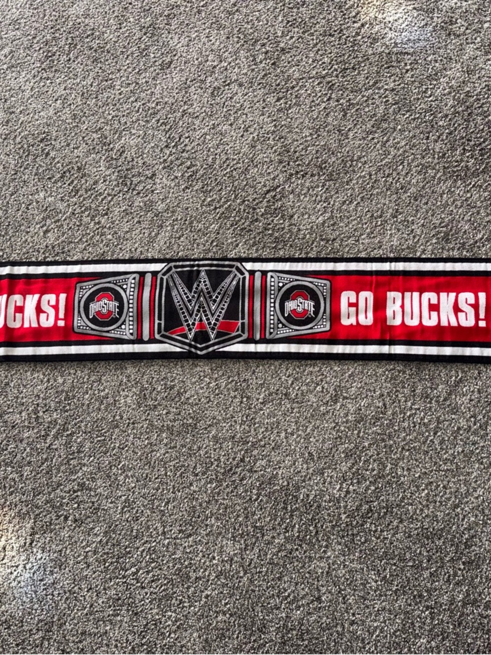 5’ Ohio State Go Bucks Men's Scarf